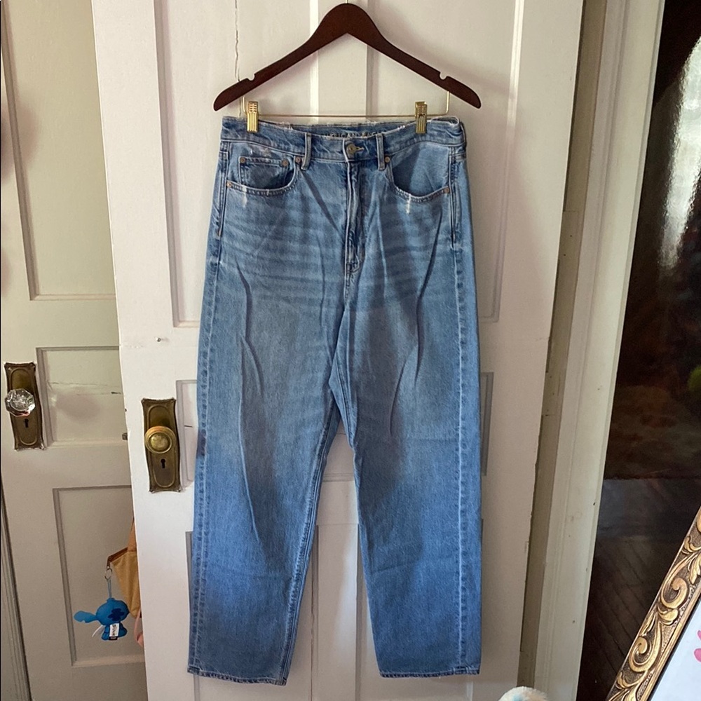 American Eagle Outfitters High Rise Blue Jeans